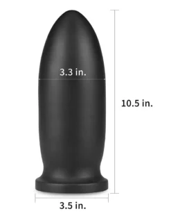 Lovetoy - King Size Buttplug Anal Bomber 23 Cm - Zwart -Cock & Ball Toys winkel Lovetoy King Size Buttplug Anal Bomber 23 cm zwart 3