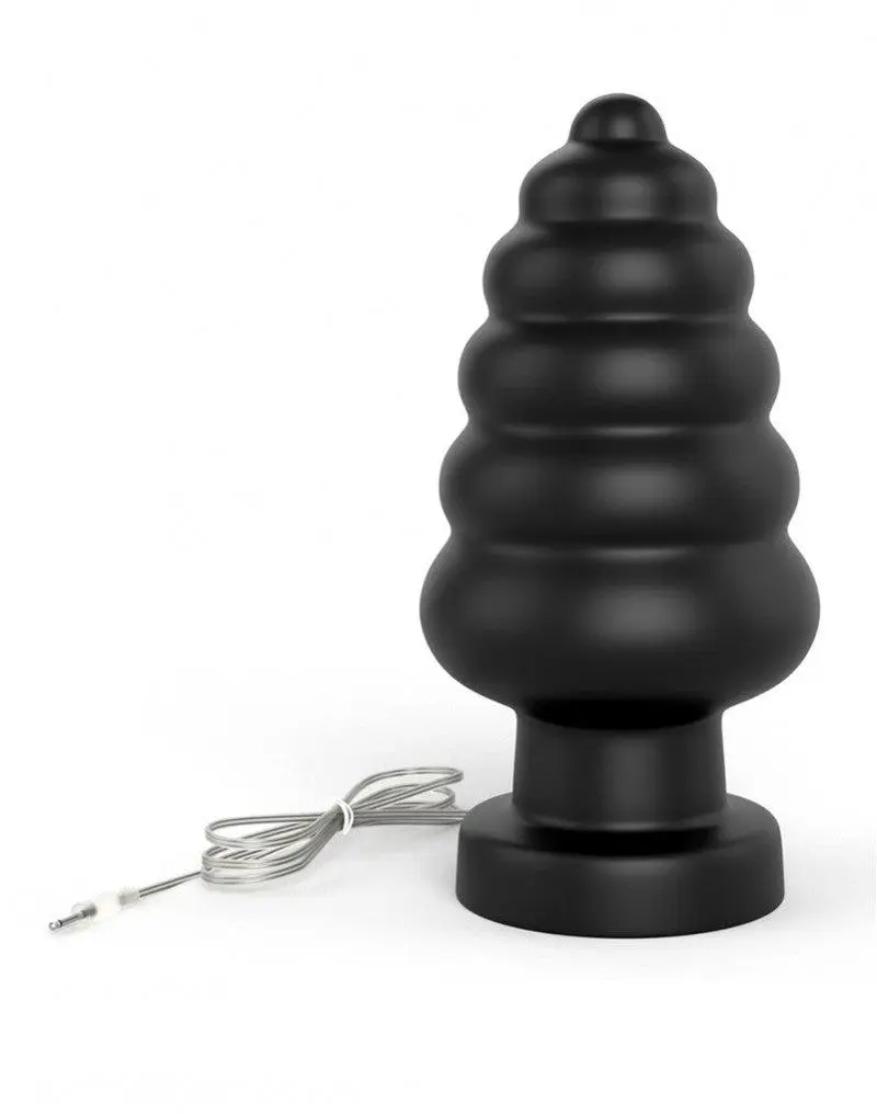 Lovetoy - King Size Vibrerende Buttplug Anal Cracker 18 Cm - Zwart 3 Lovetoy - King Size Vibrerende Buttplug Anal Cracker 18 Cm - Zwart - Afbeelding 3