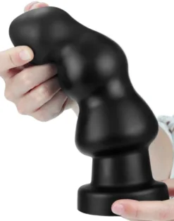 Lovetoy - King Size Vibrerende Buttplug Anal Rigger 20 Cm - Zwart -Cock & Ball Toys winkel Lovetoy King Size Vibrerende Buttplug Anal Rigger 20 cm zwart 5