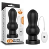 Lovetoy - King Size Vibrerende Buttplug Rammer 18 Cm - Zwart