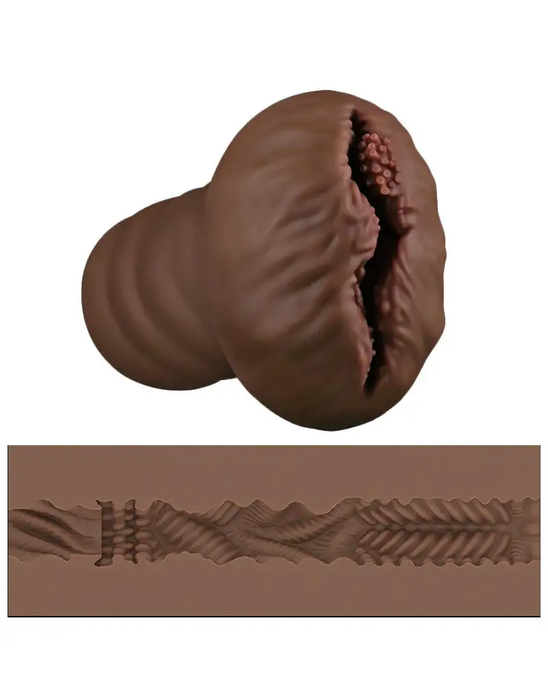 Lovetoy - Stroker Masturbator Alien's Pie 1 - Donkere Huidskleur 3 Lovetoy - Stroker Masturbator Alien's Pie 1 - Donkere Huidskleur - Afbeelding 3