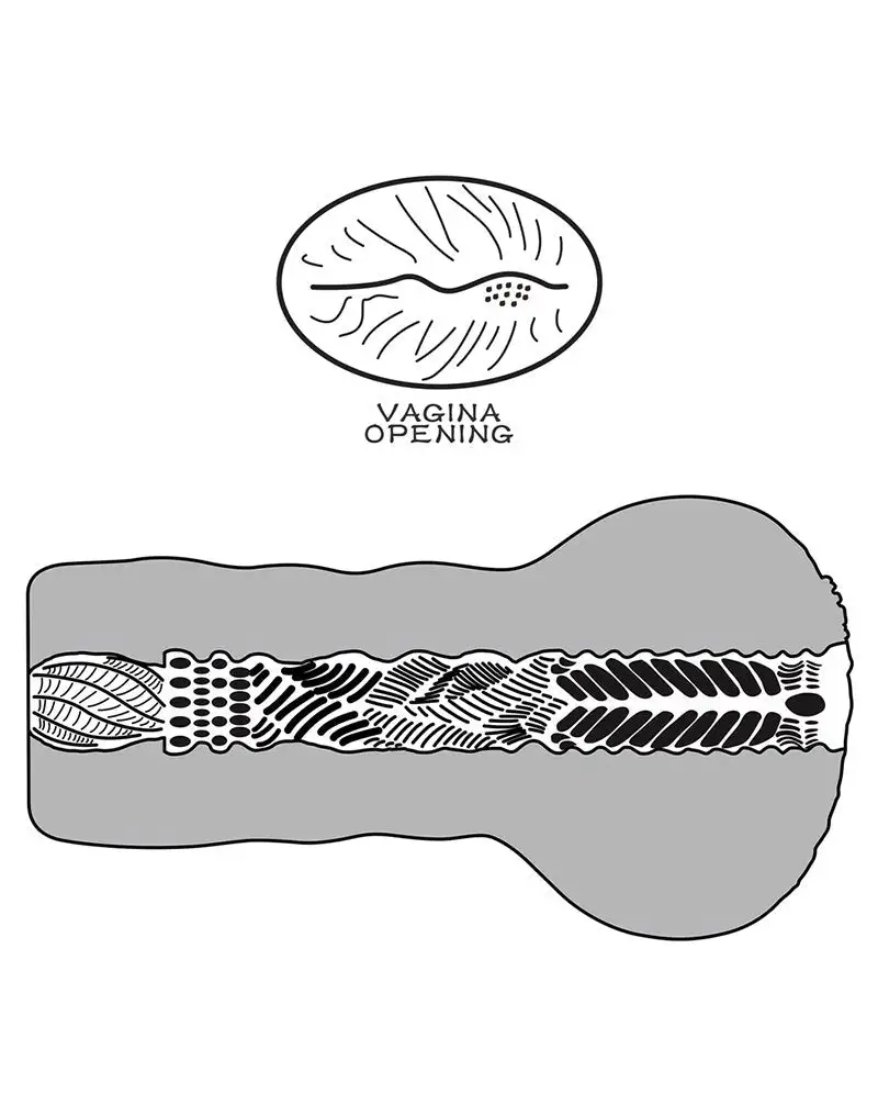 Lovetoy - Stroker Masturbator Alien's Pie 1 - Lichte Huidskleur 10 Lovetoy - Stroker Masturbator Alien's Pie 1 - Lichte Huidskleur - Afbeelding 10