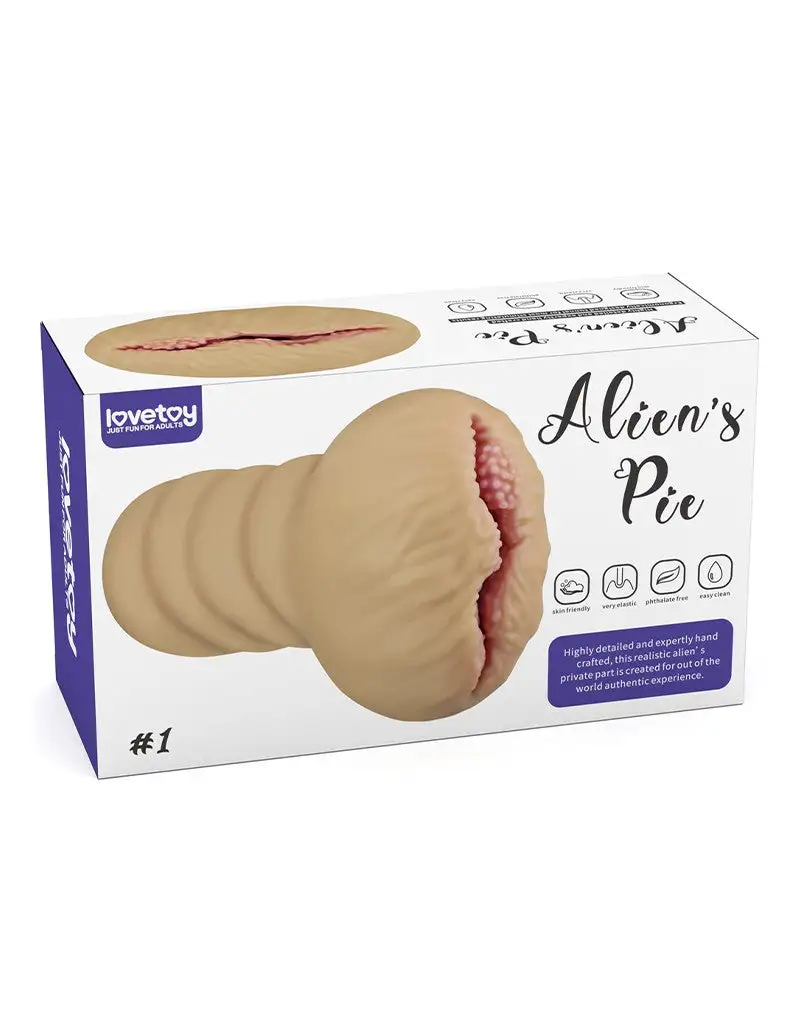 Lovetoy - Stroker Masturbator Alien's Pie 1 - Lichte Huidskleur 2 Lovetoy - Stroker Masturbator Alien's Pie 1 - Lichte Huidskleur - Afbeelding 2