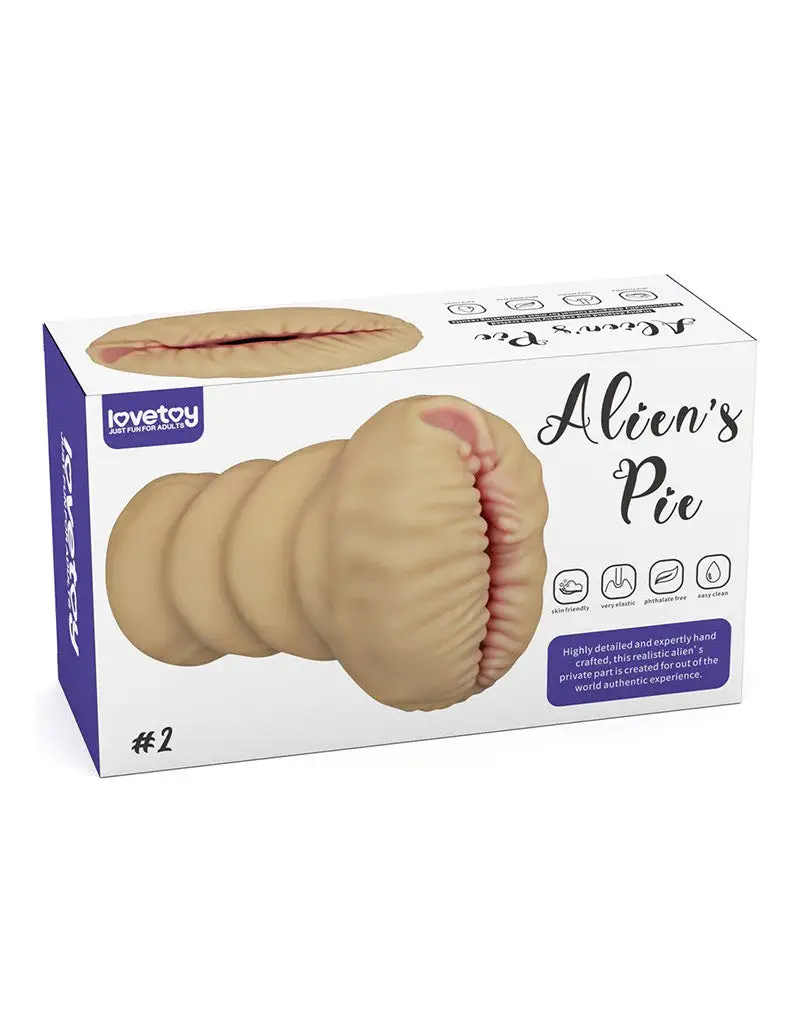 Lovetoy - Stroker Masturbator Alien's Pie 2 - Lichte Huidskleur 2 Lovetoy - Stroker Masturbator Alien's Pie 2 - Lichte Huidskleur - Afbeelding 2