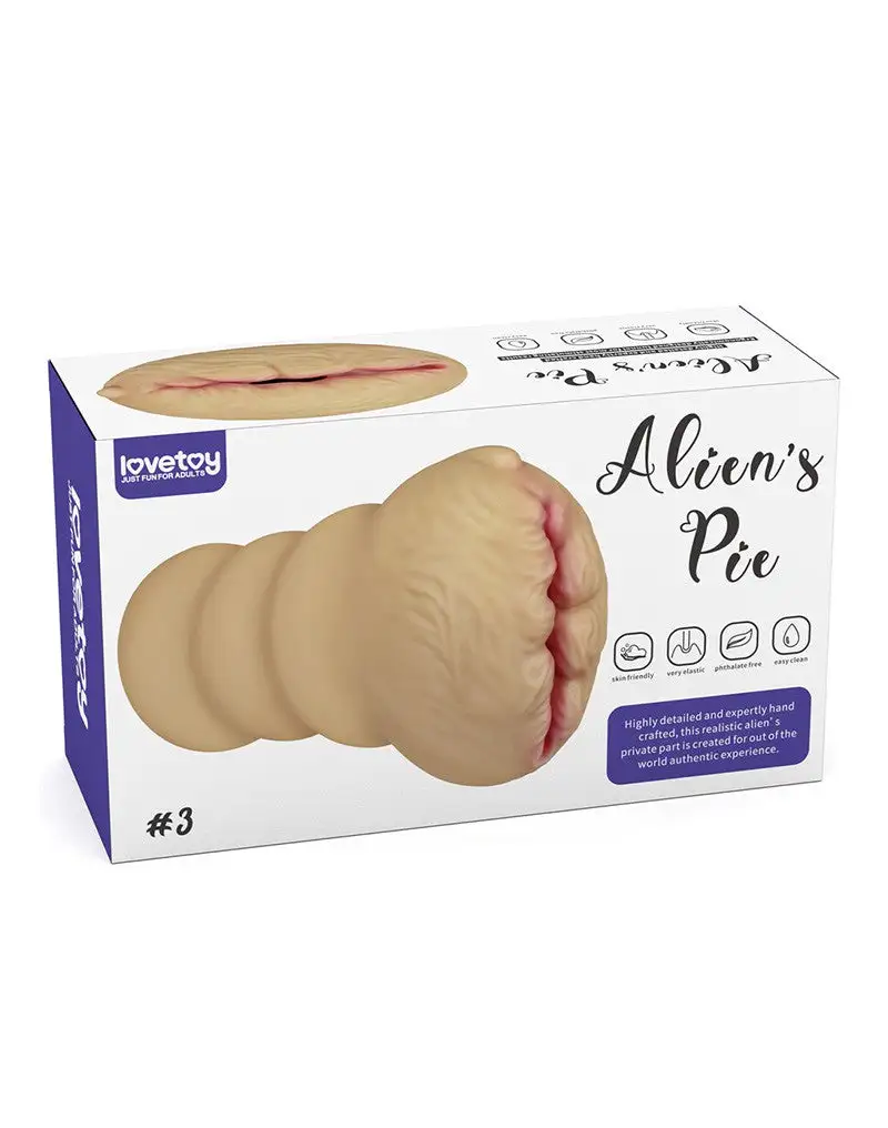 Lovetoy - Stroker Masturbator Alien's Pie 3 - Lichte Huidskleur 2 Lovetoy - Stroker Masturbator Alien's Pie 3 - Lichte Huidskleur - Afbeelding 2