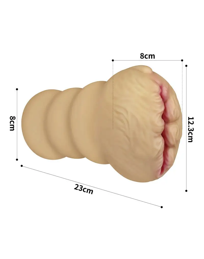 Lovetoy - Stroker Masturbator Alien's Pie 3 - Lichte Huidskleur 9 Lovetoy - Stroker Masturbator Alien's Pie 3 - Lichte Huidskleur - Afbeelding 9