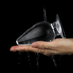 Lovetoy - Transparante Buttplug Flawless 11.5 X 6 Cm -Cock & Ball Toys winkel Lovetoy Transparante Buttplug Flawless 11 5 x 6 cm 3