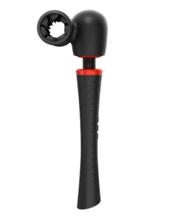 Man.Wand Extreme Powerwand Masturbator En Wand Vibrator Met Opzetstukken - Zwart -Cock & Ball Toys winkel Man Wand Extreme Powerwand Masturbator en Wand Vibrator met opzetstukken zwart 3