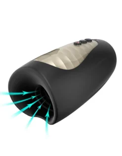 Man.Wand Pump One Masturbator - Zwart -Cock & Ball Toys winkel Man Wand Pump One Masturbator zwart 6