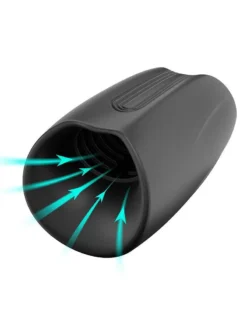 Man.Wand Pump One Masturbator - Zwart -Cock & Ball Toys winkel Man Wand Pump One Masturbator zwart 7