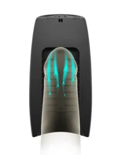 Man.Wand Pump One Masturbator - Zwart -Cock & Ball Toys winkel Man Wand Pump One Masturbator zwart 9