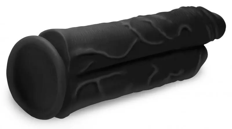 Master Cock Double Stuffer Dubbele Dildo 25 Cm - Zwart 3 Master Cock Double Stuffer Dubbele Dildo 25 Cm - Zwart - Afbeelding 3