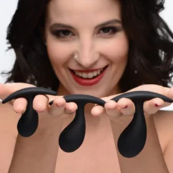 Master Series - Anaal Trainingssetje Dark Droplets - 3 Stuks 8 Master Series - Anaal Trainingssetje Dark Droplets - 3 Stuks -Cock & Ball Toys winkel Master Series Anaal Trainingssetje Dark Droplets 3 stuks 4