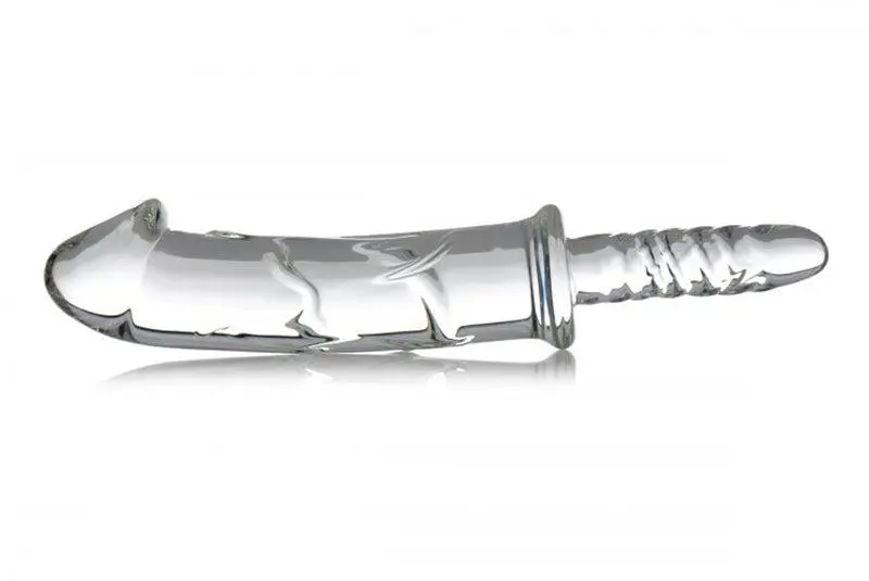 EDC Master Series - Battle Rammer XL Glazen Dildo - Transparant 1 EDC Master Series - Battle Rammer XL Glazen Dildo - Transparant