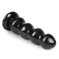 EDC Master Series - Grote Geribbelde Raket Dildo Met Zuignap - Zwart 7 EDC Master Series - Grote Geribbelde Raket Dildo Met Zuignap - Zwart -Cock & Ball Toys winkel Master Series Grote Geribbelde Raket Dildo Met Zuignap zwart 3