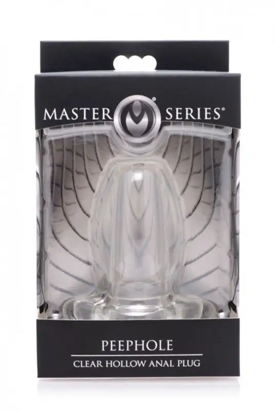 EDC Master Series - Peephole Transparante Buttplug 5 EDC Master Series - Peephole Transparante Buttplug - Afbeelding 5