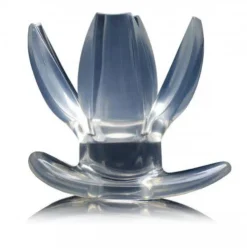 Master Series - Spreidende Buttplug Claw - Transparant -Cock & Ball Toys winkel Master Series Spreidende Buttplug Claw transparant 3