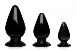 EDC Master Series - Triple Cones Buttplug Set Van 3