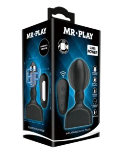 Mr. Play Opblaasbare Anaal Plug -Cock & Ball Toys winkel Mr Play opblaasbare anaal plug 4