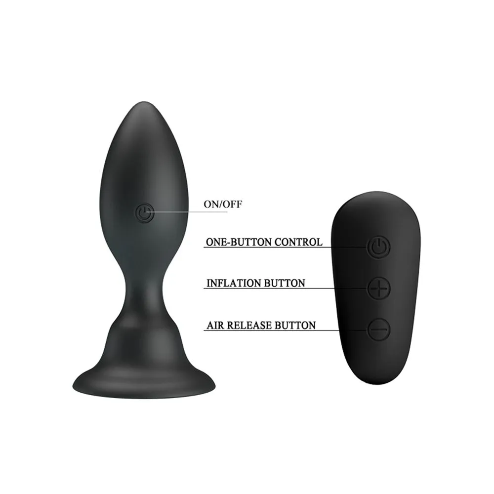 Mr. Play Vibrerende Anaal Plug Met Afstandsbediening - Classic Buttplug 3 Mr. Play Vibrerende Anaal Plug Met Afstandsbediening - Classic Buttplug - Afbeelding 3