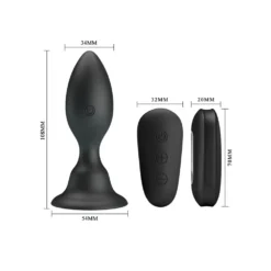 Mr. Play Vibrerende Anaal Plug Met Afstandsbediening - Classic Buttplug 17 Mr. Play Vibrerende Anaal Plug Met Afstandsbediening - Classic Buttplug -Cock & Ball Toys winkel Mr Play vibrerende anaal plug met afstandsbediening Classic Buttplug 8
