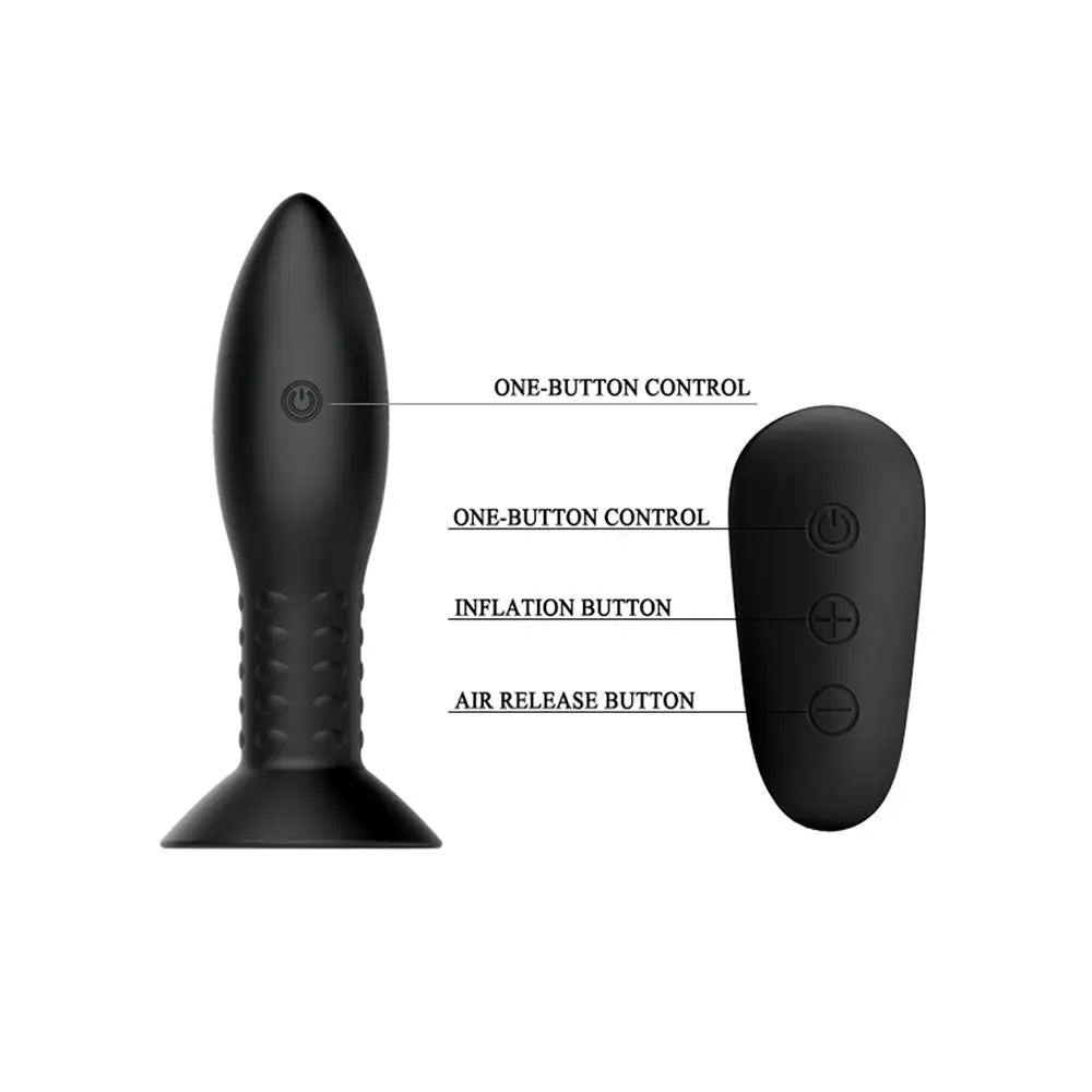 Mr. Play Vibrerende Anaal Plug Met Afstandsbediening En Roterende Kralen 4 Mr. Play Vibrerende Anaal Plug Met Afstandsbediening En Roterende Kralen - Afbeelding 4