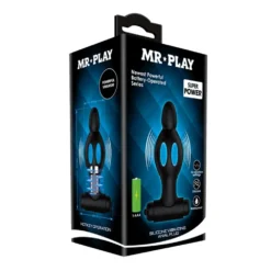 Mr. Play Vibrerende Anaal Plug Met Bullet Vibrator Aan Onderkant -Cock & Ball Toys winkel Mr Play vibrerende anaal plug met bullet vibrator aan onderkant 7