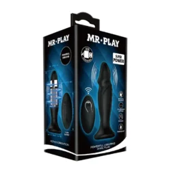Mr. Play Vibrerende Oplaadbare Anaal Plug Met Afstandsbediening - P-Shape 13 Mr. Play Vibrerende Oplaadbare Anaal Plug Met Afstandsbediening - P-Shape -Cock & Ball Toys winkel Mr Play vibrerende oplaadbare anaal plug met afstandsbediening P Shape 6