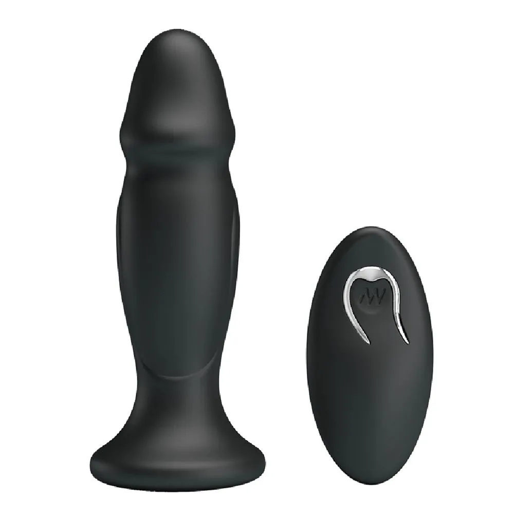 Mr. Play Vibrerende Oplaadbare Anaal Plug Met Afstandsbediening - P-Shape 8 Mr. Play Vibrerende Oplaadbare Anaal Plug Met Afstandsbediening - P-Shape - Afbeelding 8