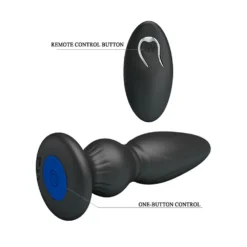 Mr. Play Vibrerende Oplaadbare Anaal Plug Met Afstandsbediening - Buttplug Extra -Cock & Ball Toys winkel Mr Play vibrerende oplaadbare anaal plug met afstandsbediening buttplug Extra 5