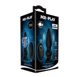 Mr. Play Vibrerende Oplaadbare Anaal Plug Met Afstandsbediening - Buttplug Extra -Cock & Ball Toys winkel Mr Play vibrerende oplaadbare anaal plug met afstandsbediening buttplug Extra 7
