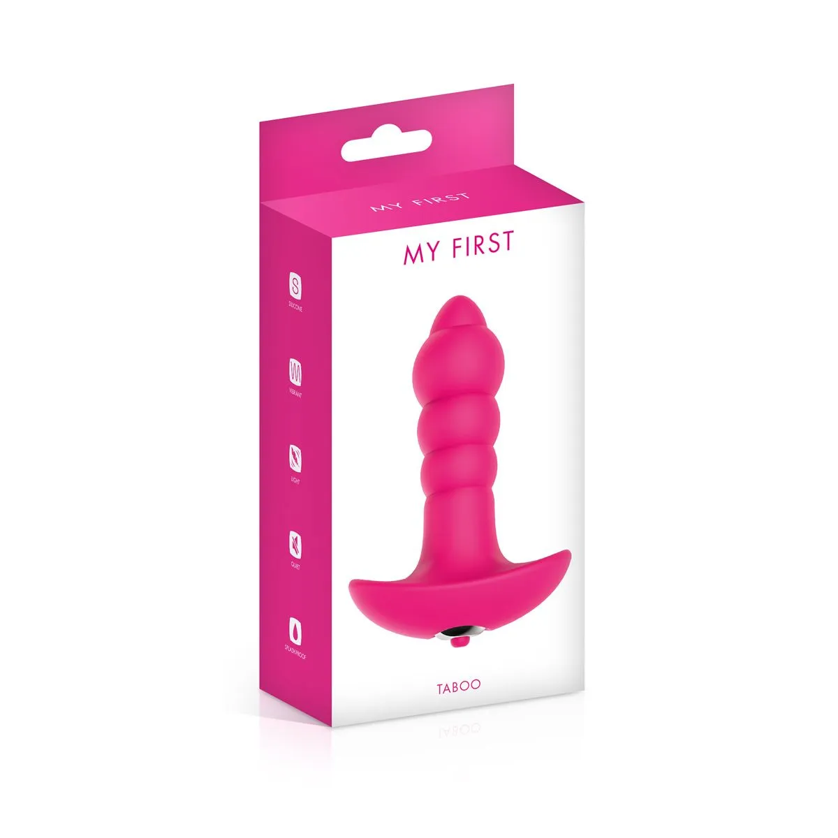 My First - Taboo Budget Vibrerende Buttplug - Roze 3 My First - Taboo Budget Vibrerende Buttplug - Roze - Afbeelding 3