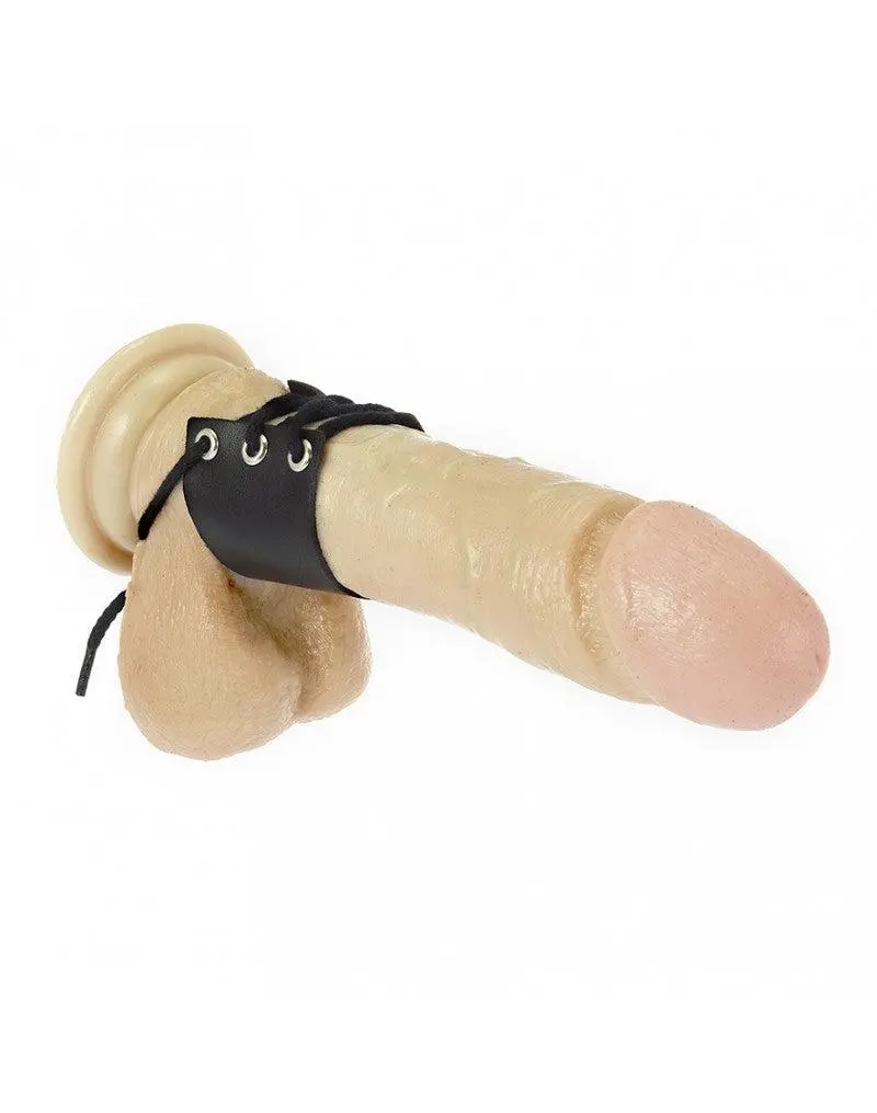 Rimba Bondage Play Peniskoker Met Rijgveter - Verstelbaar 1 Rimba Bondage Play Peniskoker Met Rijgveter - Verstelbaar