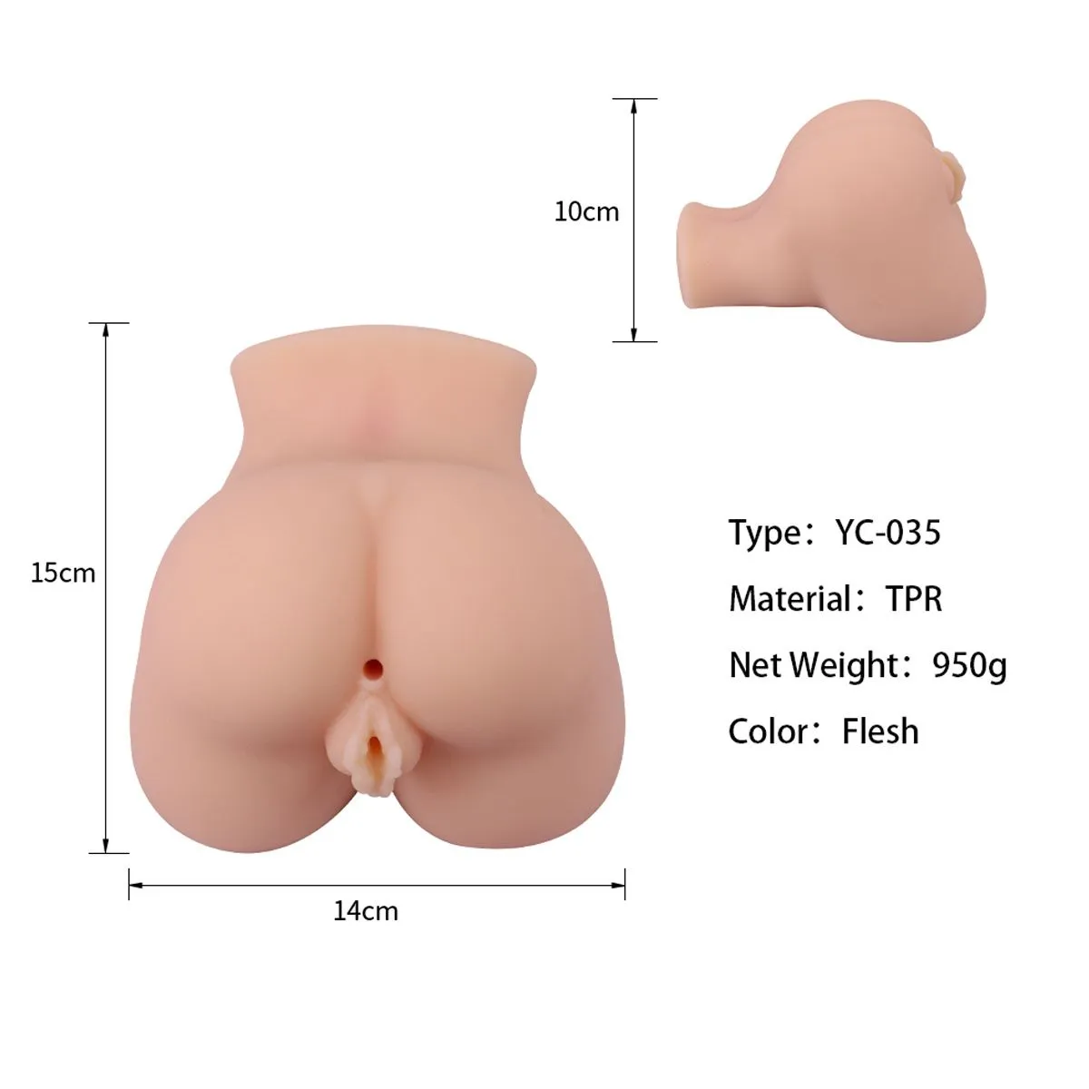 Perfect Toys - Masturbator Double Hole 1 7 Perfect Toys - Masturbator Double Hole 1 - Afbeelding 7