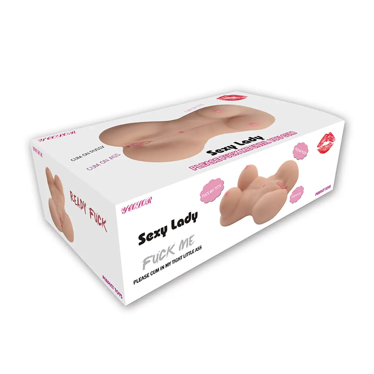 Perfect Toys - Masturbator Vrouwelijk Lichaam - Maat L 8 Perfect Toys - Masturbator Vrouwelijk Lichaam - Maat L - Afbeelding 8