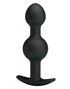 Pretty Love - Geisha Anal Plug Dubbel Met Metalen Kogeltjes