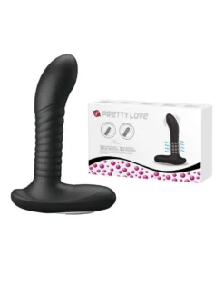 Pretty Love - Merlin Roterende En Vibrerende Buttplug - Ø 3.5 X 15,3 Cm