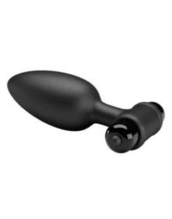 Pretty Love - Vibrerende Buttplug Vibra Buttplug II - Zwart -Cock & Ball Toys winkel Pretty Love Vibrerende Buttplug Vibra Buttplug II zwart 5