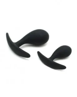 RIMBA TOYS Rimba Copenhagen Anaal Plugs - Set Van 2 Buttplugs - Zwart -Cock & Ball Toys winkel Rimba Copenhagen Anaal plugs set van 2 buttplugs zwart 4