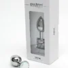 RIMBA TOYS Rimba Metalen Buttplug Met Kristal Sofia - Wit