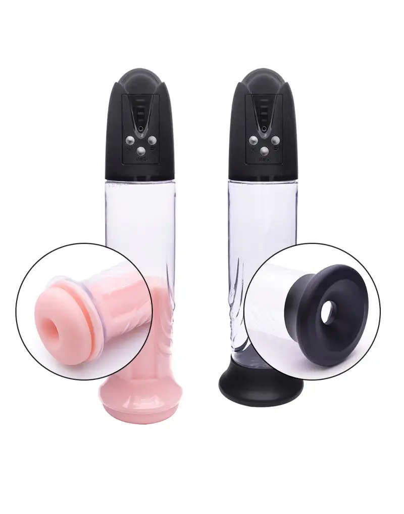 RIMBA TOYS Rimba P Pump PP05 Elektronische Penispomp Met Vagina Sleeve - Zwart 12 RIMBA TOYS Rimba P Pump PP05 Elektronische Penispomp Met Vagina Sleeve - Zwart - Afbeelding 12
