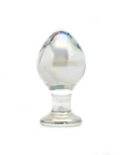 RIMBA TOYS Rimba Sensual Glass - Glazen Buttplug Zelda - Transparant