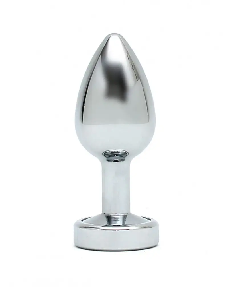 Rimba Toys - RVS Buttplug Met LED-verlichting Pisa - Zilver 5 Rimba Toys - RVS Buttplug Met LED-verlichting Pisa - Zilver - Afbeelding 5