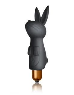Rocks Off Rocks-off - Truly Dark Desires Set Mini Vibrator Met Opzetstukken - Zwart/Goud -Cock & Ball Toys winkel Rocks Off Truly Dark Desires Set Mini Vibrator met Opzetstukken zwartgoud 4