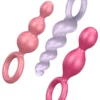 Satisfyer - Anaal Plugs Set Van 3 - Gekleurd