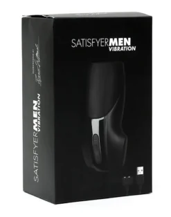 Satisfyer - Men Masturbator Vibrerend - Zwart -Cock & Ball Toys winkel Satisfyer Men Masturbator Vibrerend zwart 8