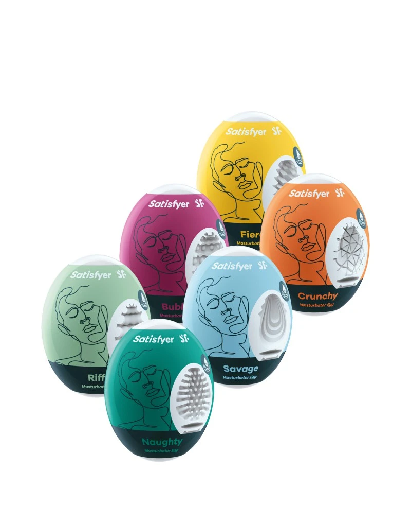 Satisfyer - Mini Masturbator Set Van 6 Stuks 1 Satisfyer - Mini Masturbator Set Van 6 Stuks