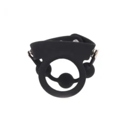 Kiotos Siliconen Ball Stretcher Met 3 Kogelgewichten - Zwart