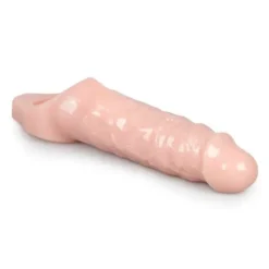 Size Matters - Really Ample Verlengende Penis Sleeve - Lichte Huidskleur 9 Size Matters - Really Ample Verlengende Penis Sleeve - Lichte Huidskleur -Cock & Ball Toys winkel Size Matters Really Ample Verlengende Penis sleeve lichte huidskleur 4