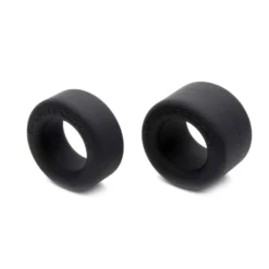 Sport Fucker - Nut Job Set Van 2 Rekbare Cockringen/ball Stretchers - Zwart